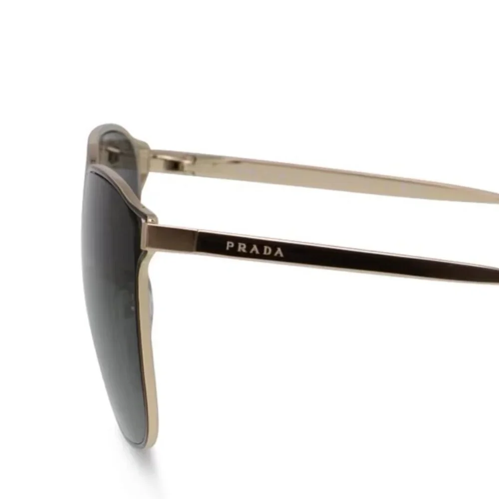 Authentic Prada Sunglasses | Black / Gold - Picture 4 of 11